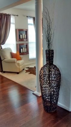 Top 14 Tall Floor Vase Decoration Ideas Home Decor That I Love Large Wicker Floor Vase Makehomeyours