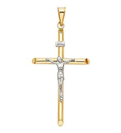 1//10th 10k or Jaune Diamant Cut Figaro Style Chaîne Collier 5.0 mm 18-24 Ins