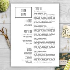 resume template that stand out