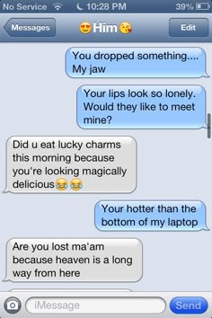 Inappropriate pick up lines to say to guys