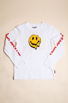 NEW DEEP MEANING Kanye West Kid Cudi Kids See Ghosts Shirt Smile Face T-Shir