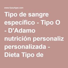 dieta genotipo o positivo