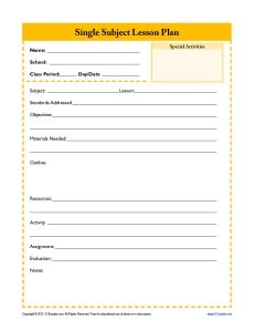 21 best lesson plan record keeping templates images teacher