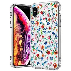 coque iphone xs avec des vrai fleur