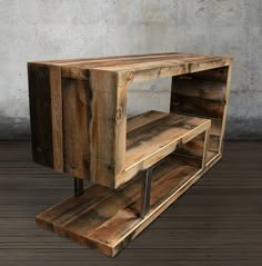 239 Best Hand Forged Iron Tables Images On Pinterest Metal Reclaimed Wood Console By Atlaswoodco On Etsy Mais