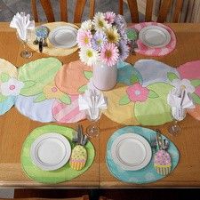 125 Best Easter Images On Pinterest In 2018 Eggs Easter Table Runner Placemats And