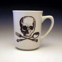 216 Best Kitchen Decor Images On Pinterest In 2018 Art Mug Cup Utensils Kitchen Decor Dishwasher Skull Cups Mugs