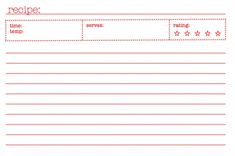 Free Recipe Card Templates For Word Prepossessing 25 Free Printable Recipe Cards Recipe Cards Free Printable And . Free Recipe Card Templates For Word Glamorous 25 Free Printable Recipe Cards Recipe Cards Free Printable And .