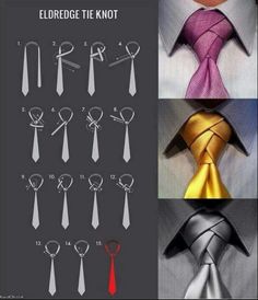 7 Best Tie Knot Images On Pinterest Necktie Knots And Ties New Knot Tie