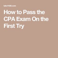 how to pass the cpa exam in 3 months accounting 101 review