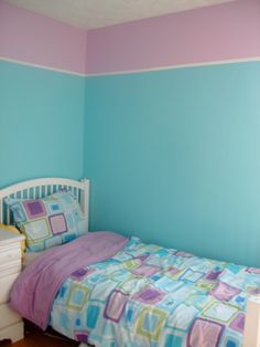 pink blue purple girls room i would love to do this for emma one