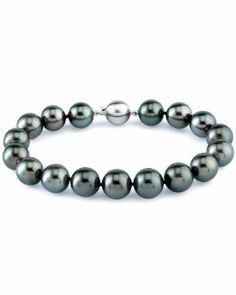 7.5/" 11-12mm Multi-color Tahitian Pearl Braided Genuine Leather Cord Bracelet