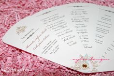 publisher wedding program template