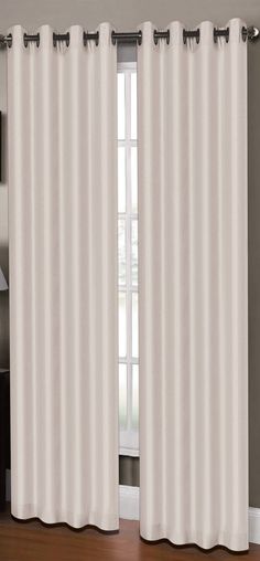 New Madison Park Lined Window Valance 50/"wx18/"H ~ Ivory Taupe Beige NIP
