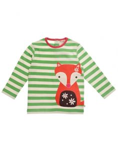 Piccalilly Organic Cotton Unisex Navy Blue Sleeping Foxes Long Sleeved Top