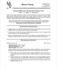 17 best entertainment resumes images on pinterest cv template