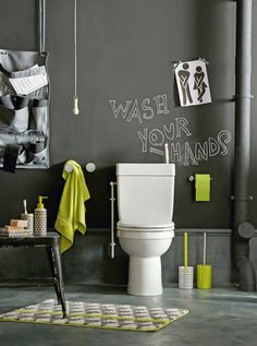 Quelle couleur pour repeindre les toilettes ? Deco wc Quelle couleur pour repeindre les toilettes ? Deco wc