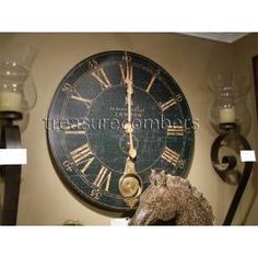 Brass Works Clock Grandin Road 299 Brass Works Clock Grandin Road 299