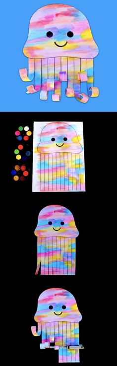 Watercolour Jellyfish – Make Film Play Kids Crafts, Поделки Дневных Детских Садов, Летние Поделки, Занятия Для Малыша, Развлечения Для Малышей, Акварельные Медузы, Медузы Рисунки, Медузы Картины, Летние Поделки Для Детей