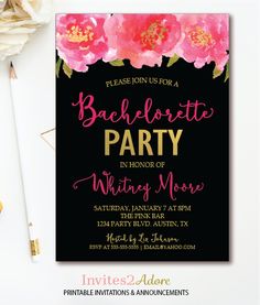 23 best bachelorette invitations images in 2018 bachelorette