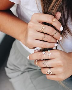 Statementring dedo anillo bisutería anillo de mujer flores animales pedrería plata Rosé