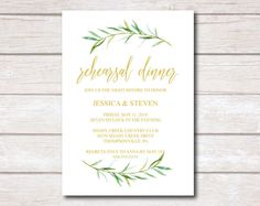 dinner invitation card template