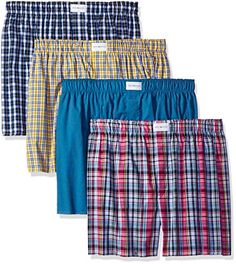 Tommy Hilfiger Mens Underwear Multipack Cotton Classics Woven Boxer