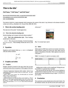 academic title page latex template latex pinterest latex