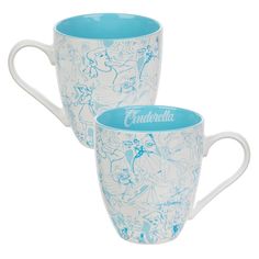 Vandor 90061 Disney Cinderella Magic Refined Ceramic Coffee Mug Cup 12 Ounce Vandor 90061 Disney Cinderella Magic Refined Ceramic Coffee Mug Cup 12 Ounce