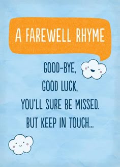 free printable goodbye and good luck greeting card littlestar free farewell cards