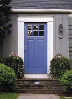 73 Best Blue Front Doors Images Entry Entryway Decorating Inspiration A New Spin On Pretty Front Door Colorsblue