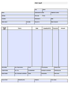 12 Best Check Stub Template Images Payroll Checks Free