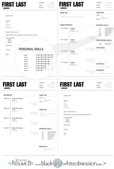 free cv examples templates creative downloadable fully editable