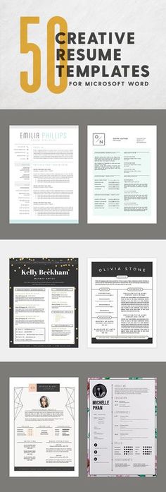 30+ Resume Templates for MAC - Free Word Documents Download school
