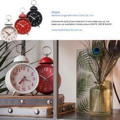 Boyle NeXtime Home Decor Stylish Indoor Clock Classy Round