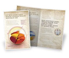 double sided brochure templates