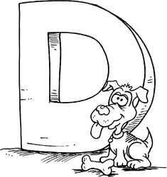 Letter D Coloring Pages Free Online Printable Sheets For Kids Get The Latest Images Favorite