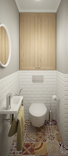 Si estás pensando en reformar tu baño, esta idea te será de gran inspiración. #decorar #baños Bathroom Storage