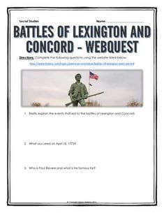 Lexington and concord essay