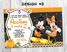 mickey minnie mouse halloween costume birthday party photo invitations baby polka dot chevron chalkboard any age printable - Baby Halloween Birthday Party mickey minnie mouse halloween costume birthday party photo invitations baby polka dot chevron chalkboard any age printable - Baby Halloween Birthday Party