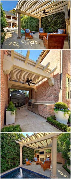 25 Ideas De Pergolas Diseño De Terraza Disenos De Unas Diseño De Patio