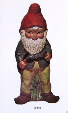 Unpainted Jolly Drinking Gnome Ready to Paint You Paint Ceramic Bisque