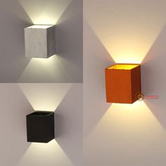 Modern 3W Daywarmwhite Led Square Up Down Wall Lamp Spot Light Adorable Wall Lights For Living Room Review Modern 3W Daywarmwhite Led Square Up Down Wall Lamp Spot Light Magnificent Wall Lights For Living Room Inspiration Design