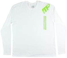 Gray MusclePharm Mens MP Embroidered V-Neck T-Shirt Small