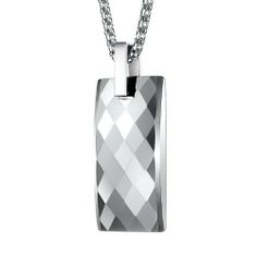 Homme Celtic Knot double face solide collier pendentif en acier inoxydable bijoux 24/"