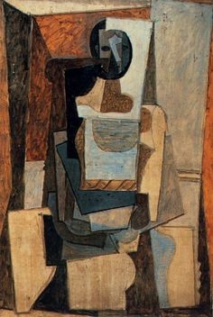 Pablo Picasso - Femme Assise dans un Fauteuil, 1918