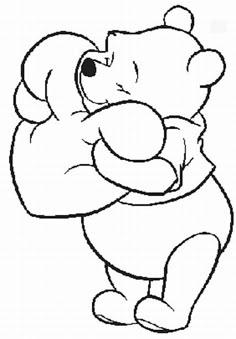 Pooh Valentine Coloring Pages Winnie The Also Called Bear Is A Fictional Anthropomorphic Created By