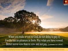 Image result for Eccl. 5:4-5