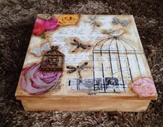 Caja romantica Shabby