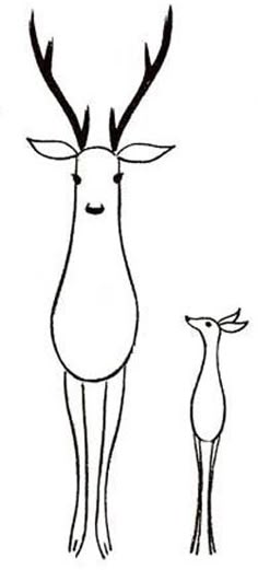 how to draw a deer easy drawing lessons for kids